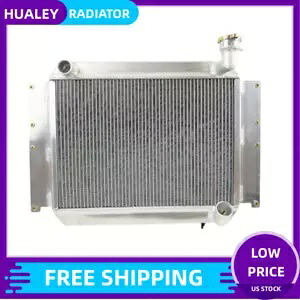 アルミラジエーター 2 列フィット 1955-1960 シボレー コルベット 4.6L V8 MT 1956 1957 Aluminum Radiator 2 Row Fit 1955-1960 Chevrolet Corvette 4.6L V8 MT 1956 1957 【並行輸入品】