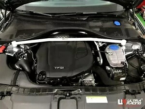 フロントストラットバー 2010-2019 2018 2017 2016 アウディ A6 / A7 / RS7 ウルトラレーシング用 Front Strut Bar for 2010-2019 2018 2017 2016 Audi A6 / A7 / Rs7 Ultra Racing 【並行輸入品】|カスタムパーツ WORLD倉庫