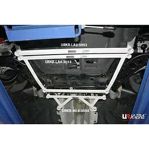 フロントロアバー 2013-2023 2022 2021 ミニクーパー S 1.5T 2.0T 2WD ウルトラレーシング用 Front Lower Bar for 2013-2023 2022 2021 Mini Cooper S 1.5T 2.0T 2WD Ultra Racing 【並行輸入品】