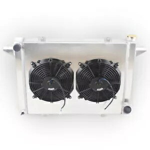 3 列アルミラジエーターシュラウドファン 1991 1992 1993 ダッジ D/W 250 350 5.9L 用 3 Row Aluminum Radiator Shroud Fan for 1991 1992 1993 Dodge D/W 250 350 5.9L 【並行輸入品】