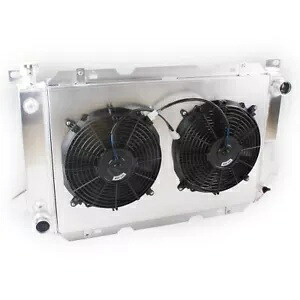 3 列アルミラジエーターシュラウドファン 1988-1996 1989 フォード F-250 F-350 7.3L V8 用 3 Row Aluminum Radiator Shroud Fan for 1988-1996 1989 Ford F-250 F-350 7.3L V8 【並行輸入品】