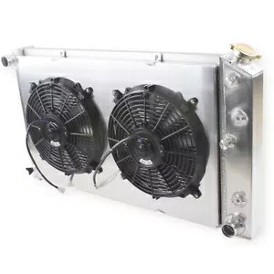 4 列ラジエーターシュラウドファン 1973-1982 GMC C15 C25 C35 C1500 C2500 C3500 V8 用 4 Row Radiator Shroud Fan for 1973-1982 GMC C15 C25 C35 C1500 C2500 C3500 V8 【並行輸入品】