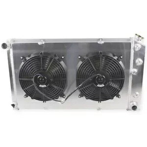 4 列アルミラジエーター 1973-1986 シボレー/GMC C/K C10 C20 C30 K10 K20 トラック用 4 Row Aluminum Radiator for 1973-1986 Chevy/GMC C/K C10 C20 C30 K10 K20 Truck 【並行輸入品】