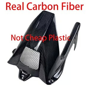 100% リアルカーボンファイバー 2009-2018 S1000RR リアハガーマッドガード、光沢のあるツイル 100% Real Carbon Fiber For 2009-2018 S1000RR Rear Hugger Mudguard ,Glossy Twill 【並行輸入品】