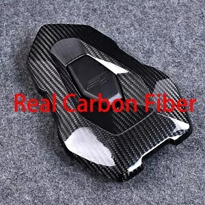 リアルカーボンファイバー 2021-2024 S1000R M1000R 後部座席カウルフェアリングシートカバー Real Carbon Fiber For 2021-2024 S1000R M1000R Rear Seat Cowl Fairing Seat Cover 【並行輸入品】