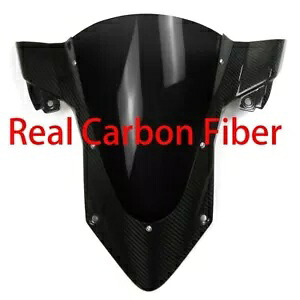 2019 - 2024 S1000RR カーボンファイバー フロントガラス パネル フロント ガラス、光沢のあるツイル For 2019 - 2024 S1000RR Carbon Fiber Windscreen Panel Windshield , Glossy Twill 【並行輸入品】
