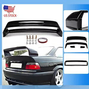 光沢のあるブラック M3 GT スタイルリアトランクスポイラーウィング BMW 3 シリーズ E36 1991-98 US Glossy Black M3 GT Style Rear Trunk Spoiler Wing FOR BMW 3-Series E36 1991-98 US 【並行輸入品】