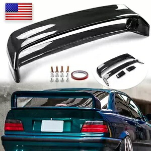カーボンファイバールックリアトランクスポイラーウィング 1992-98 BMW 3 シリーズ E36 M3 LTW GT Carbon Fiber Look Rear Trunk Spoiler Wing For 1992-98 BMW 3 Series E36 M3 LTW GT 【並行輸入品】｜カスタムパーツ WORLD倉庫