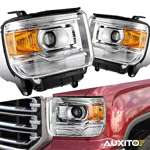 GMC 2014-2015 シエラ 1500 15-19 2500HD プロジェクター 3500HD ヘッドランプヘッドライト For GMC 2014-2015 Sierra 1500 15-19 2500HD Projector 3500HD Headlamps Headlights 【並行輸入品】｜カスタムパーツ WORLD倉庫