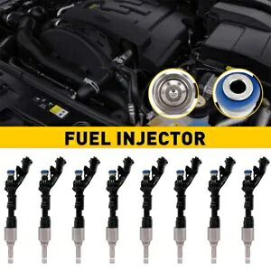 8Pc 燃料インジェクターランドローバー LR4 ローバースポーツレンジジャガー XF 3.0L 5.0L V6 V8 8Pc Fuel For Injector Land Rover LR4 Rover Sport Range Jaguar XF 3.0L 5.0L V6 V8 【並行輸入品】