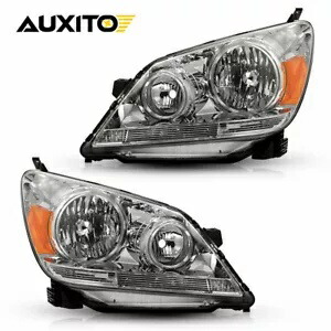 2005 2006 2007 オデッセイ工場ホンダスタイルヘッドライトヘッドランプ左 + 右 For 2005 2006 2007 Odyssey Factory Honda Style Headlights Headlamps Left+Right 【並行輸入品】