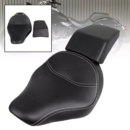 ハーレーファットボーイアニバーサリーFLSTF FLSTF用フロント運転席&後部助手席 Front Driver & Rear Passenger Seat For Harley Fat Boy Anniversary FLSTF FLSTF 【並行輸入品】