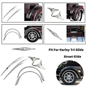 リアフェンダーアクセントトランクラッチトリムハーレーストリートトライグライドFLHTCUTG FLHXXX用 Rear Fender Accent Trunk Latch Trim For Harley Street Tri Glide FLHTCUTG FLHXXX 【並行輸入品】