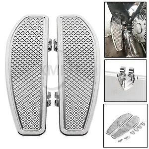 クロームドライバーフロアボードフットボードハーレーエレクトラロードストリートグライドFLHX用 Chrome Driver Floorboards Footboard For Harley Electra Road Street Glide FLHX 【並行輸入品】