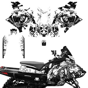 デカール ラップ スキン グラフィック キット ポラリス マトリクス スレッド スノーモービル 20-22 REAP WH に適合 Decal Wrap Skins Graphics Kit Fit Polaris Matryx Sled Snowmobile 20-22 REAP WH 【並行輸入品】