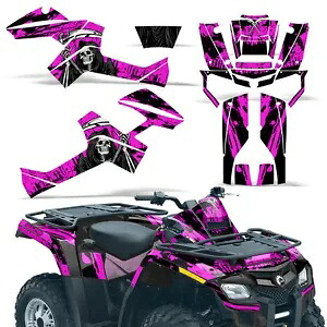 CanAm アウトランダー EFI 500/650/800/1000 06-11 REAP P 用グラフィックデカール Graphic Decal For CanAm Outlander EFI 500/650/800/1000 06-11 REAP P 【並行輸入品】