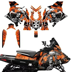 デカール ラップ スキン グラフィック キット ポラリス マトリクス スレッド スノーモービル 20-22 REAP ORG に適合 Decal Wrap Skins Graphics Kit Fit Polaris Matryx Sled Snowmobile 20-22 REAP ORG 【並行輸入品】