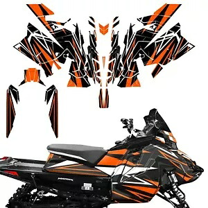 デカール ラップ スキン グラフィック キット ポラリス マトリクス スレッド スノーモービル 20-22 RSOrange に適合 Decal Wrap Skins Graphics Kit Fit Polaris Matryx Sled Snowmobile 20-22 RSOrange 【並行輸入品】