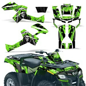 CanAm アウトランダー EFI 500/650/800/1000 06-11 REAP G 用グラフィックデカール Graphic Decal For CanAm Outlander EFI 500/650/800/1000 06-11 REAP G 【並行輸入品】