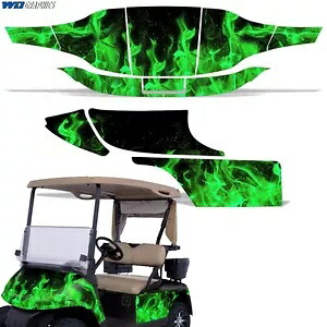 ゴルフカートグラフィックデカールステッカー E-Z-GO TXT 1994-2013 ICE GRN用 Golf Cart Graphics Decals Stickers for E-Z-GO TXT 1994-2013 ICE GRN 【並行輸入品】