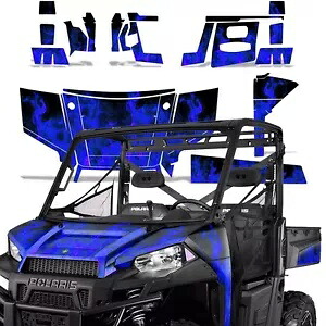 UTV グラフィックステッカーデカールポラリスレンジャーディーゼル/クルー/900XP 13-17 ICE U UTV Graphics Stickers Decal For Polaris Ranger Diesel/Crew/900XP 13-17 ICE U 【並行輸入品】