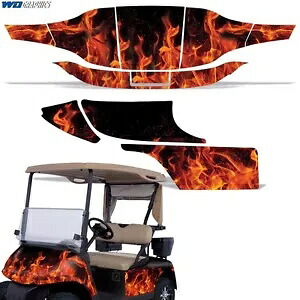 ゴルフカートグラフィックデカールステッカー E-Z-GO TXT 1994-2013 ICE ORG用 Golf Cart Graphics Decals Stickers for E-Z-GO TXT 1994-2013 ICE ORG 【並行輸入品】