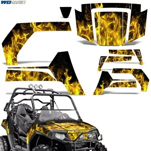 RZR800 グラフィックキット Polaris UTV デカールステッカー SxS ラップ RZR 800 パーツ 06-10 ICE Y RZR800 Graphic Kit Polaris UTV Decal Sticker SxS Wrap RZR 800 Parts 06-10 ICE Y 【並行輸入品】