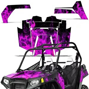 UTV グラフィックキット デカール ポラリス RZR 800 800S 2011-2014 ICE PK用 UTV Graphics Kit Decal For Polaris RZR 800 800S 2011-2014 ICE PK 【並行輸入品】