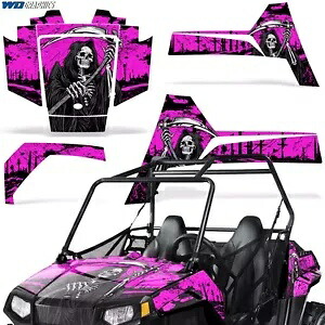 UTV グラフィックス デカール ステッカー ポラリス RZR 170 EFI 2009-2018 リーパー PK UTV Graphics Decal Sticker For Polaris RZR 170 EFI 2009-2018 REAPER PK 【並行輸入品】