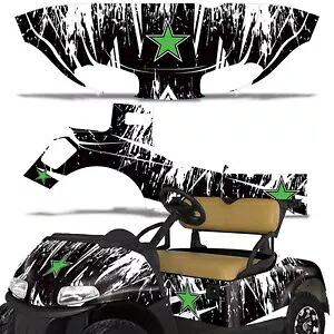 ゴルフカートグラフィックキットデカールステッカー E-Z-Go Freedom RXV 15-22 G STAR用 Golf Cart Graphics Kit Decal Sticker For E-Z-Go Freedom RXV 15-22 G STAR 【並行輸入品】