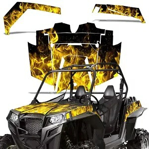 RZR900 グラフィックキット ポラリス S UTV デカール ステッカー SxS ラップ RZR 900 XP 11-14 ICE YLW RZR900 Graphic Kit Polaris S UTV Decal Sticker SxS Wrap RZR 900 XP 11-14 ICE YLW 【並行輸入品】 58,740円