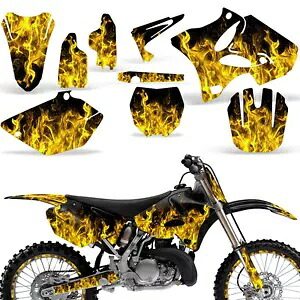 ダートバイクグラフィックステッカーデカール+#PLT/リムヤマハYZ125 YZ250 02-14 ICE Y Dirt Bike Graphics Stickers Decals +#PLT/RIM for Yamaha YZ125 YZ250 02-14 ICE Y 【並行輸入品】 97,900円
