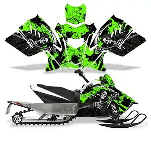 スノーモービル グラフィック キット スレッド デカール Arctic Cat ZR 200 18-24 REAPER GREEN用 Snowmobile Graphic Kit Sled Decal for Arctic Cat ZR 200 18-24 REAPER GREEN 【並行輸入品】 97,900円