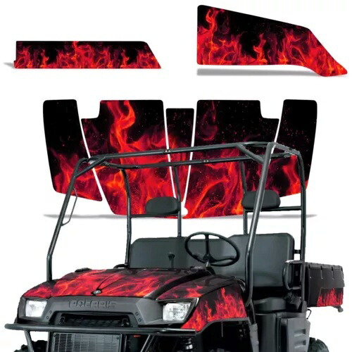 UTV グラフィックステッカーデカールポラリスレンジャー 500 700 2005-2008 ICE R UTV Graphics Stickers Decals For Polaris Ranger 500 700 2005-2008 ICE R 【並行輸入品】