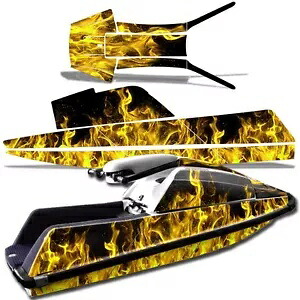 デカール グラフィック キット ヤマハ スーパージェット スキー ジェットスキー スーパージェット スクエアノーズ ICE YLLW Decal Graphic Kit Yamaha Superjet Ski Jetski Super Jet SQUARE Nose ICE YLLW 【並行輸入品】