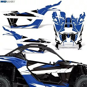UTV グラフィックス キット デカール Can-Am Maverick X3 DS RS 2ドア 16-22 RB用 UTV Graphics Kit Decal for Can-Am Maverick X3 DS RS 2-Door 16-22 RB 【並行輸入品】