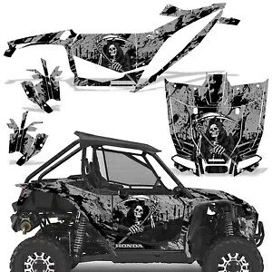 UTV グラフィックキット ステッカー デカール ホンダ タロン 1000X 2019 SIL リーパー用 UTV Graphics kit Sticker Decal for Honda Talon 1000X 2019 SIL Reaper 【並行輸入品】