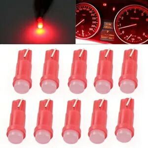 インストルメントランプ赤色光インジケーター T5-LED 1 SMD-ライトダッシュボードインジケーターランプ- Instrument Lamp Red Light Indicator T5-LED 1 SMD-Light Dashboard Indicator Lamp- 【並行輸入品】