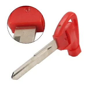 Unground Keybeard 右イグニッションキーブランクレッドヤマハスクーター用- Unground Keybeard Right Ignition Key Blank Red For Yamaha Scooters- 【並行輸入品】