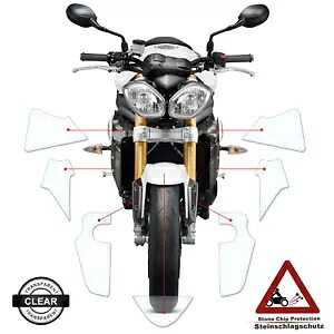 TPU ペイント保護フィルムは Triumph Street Triple 675 2013-2016 クリアに適合します。 TPU paint protection film fits Triumph Street Triple 675 2013-2016 clear- 【並行輸入品】