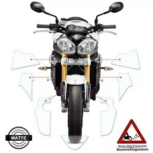 TPU ペイント保護フィルムは Triumph Street Triple 675 2013-2016 マットに適合します。 TPU paint protection film fits Triumph Street Triple 675 2013-2016 matte- 【並行輸入品】