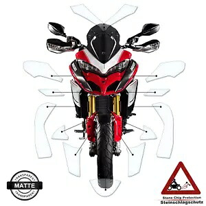 Ducati Multistrada 1200 2015-2017 に適した TPU ペイント保護フィルム マット- TPU paint protection film suitable for Ducati Multistrada 1200 2015-2017 matte- 【並行輸入品】