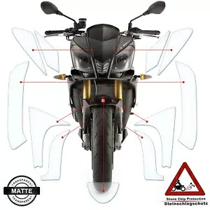 TPU ペイント保護フィルム、アプリリア Tuono V4 2011-2014 マットに適しています。 TPU paint protection film suitable for Aprilia Tuono V4 2011-2014 matte- 【並行輸入品】