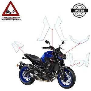 ヤマハ MT09 2017-2020 マットに適した TPU ペイント保護フィルム TPU paint protection film suitable for Yamaha MT09 2017-2020 matte- 【並行輸入品】