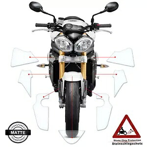 TPU ペイント保護は Triumph Street Triple 675 2013-2016 マットに適しています。 TPU Paint Protection suitable for Triumph Street Triple 675 2013-2016 matte 【並行輸入品】