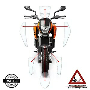KTM DUKE 690R 2016-2021 マットに適した TPU ペイント保護 TPU Paint Protection suitable for KTM DUKE 690R 2016-2021 matte 【並行輸入品】 56,100円