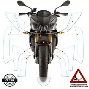 TPU ペイント保護はアプリリア Tuono V4 2011-2014 クリアに適しています。 TPU Paint Protection suitable for Aprilia Tuono V4 2011-2014 clear 【並行輸入品】