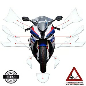 BMW S1000RR 2019-2022 クリアに適した TPU ペイント保護 TPU Paint Protection suitable for BMW S1000RR 2019-2022 clear 【並行輸入品】