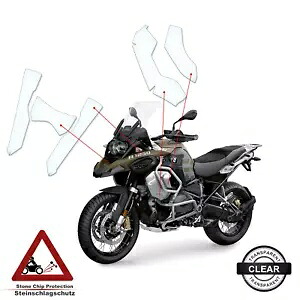 BMW R1250 GS Adventure 2019 クリアに適した TPU ペイント保護 TPU Paint Protection suitable for BMW R1250 GS Adventure 2019 clear 【並行輸入品】