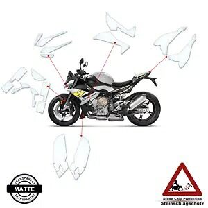 BMW S 1000 R 2021-2024 マットに適した TPU ペイント保護 TPU Paint Protection suitable for BMW S 1000 R 2021-2024 matte 【並行輸入品】｜カスタムパーツ WORLD倉庫 58,080円